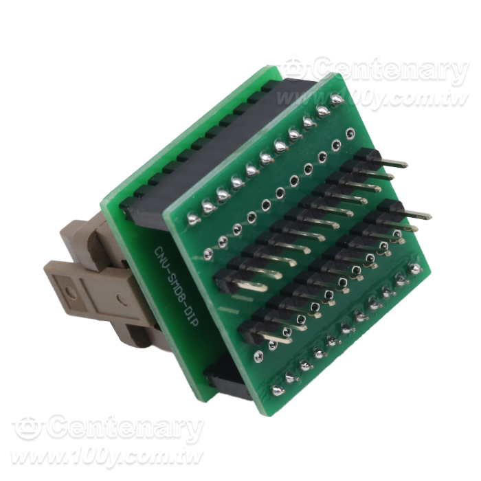 SMD-1.0 翻蓋式開爾文＋轉接板 - 163993 產品圖片