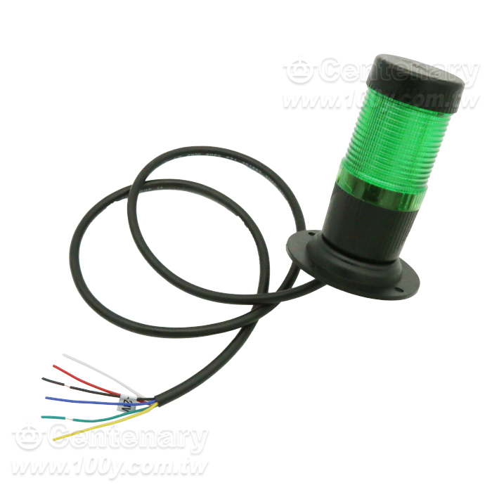 φ50 LED 1層警示燈-長亮型 綠 24V - 96747 產品圖片