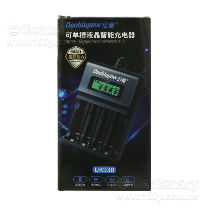 四槽  USB 1.2V鎳氫鎳隔電池充電器AA(5號)/AAA(7號) - 159538 產品圖片