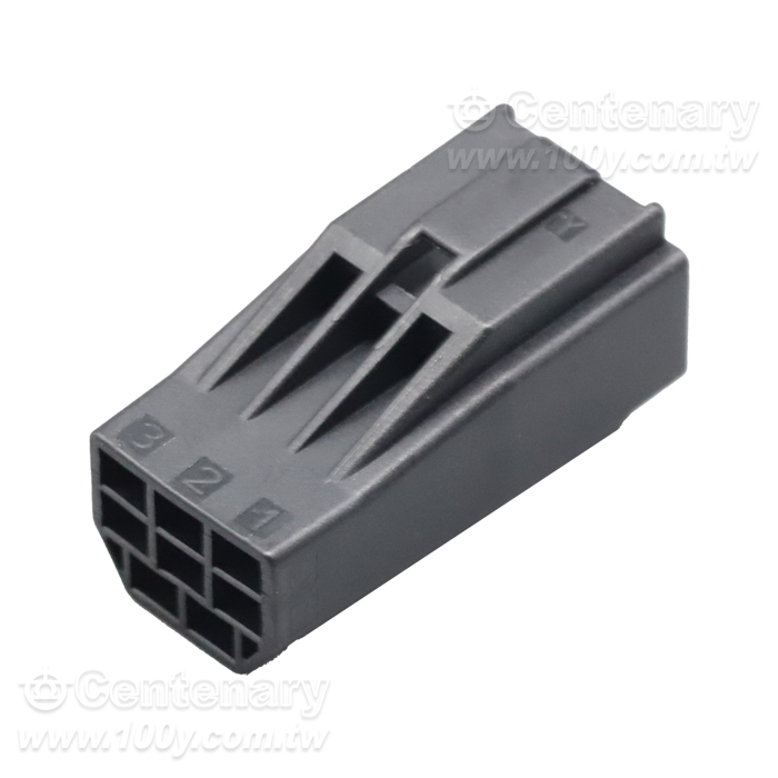 TE/Amp Dynamic D-1000 8P Male Plug - 164186 Product Image