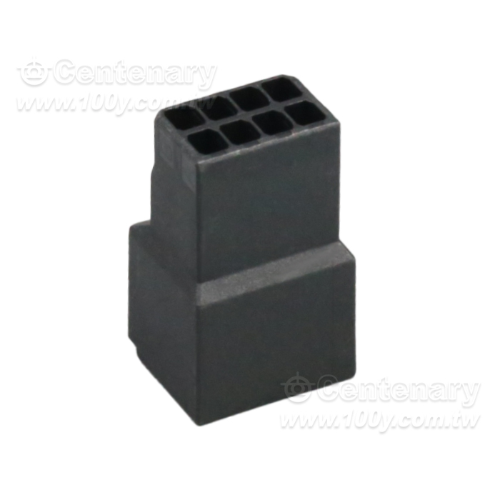 TE CONN PLUG HSG 8POS 2.50MM - 160675 Product Image