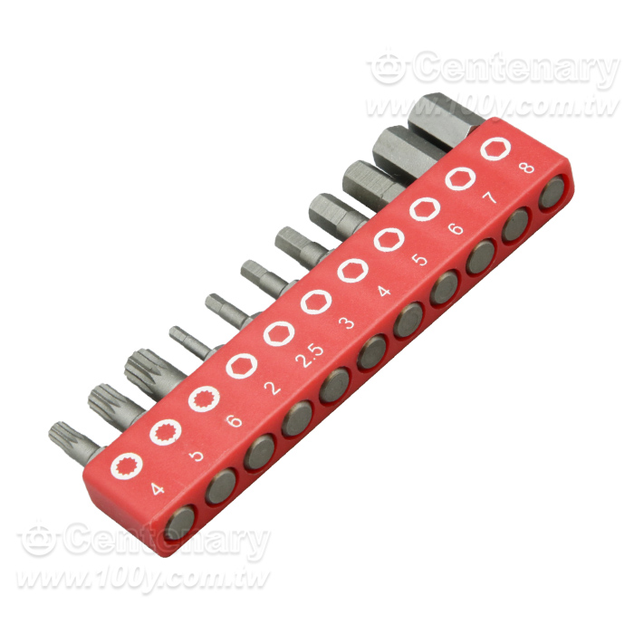Metric Chrome Moly Steel Socket Set Bits Non-Magnetic 11-Piece Set - 164701 Product Image