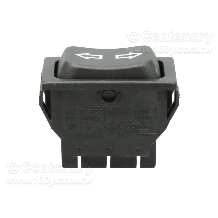 翹板開關-復歸式6P3段 ON-OFF-ON 16A125VAC/10A250VAC - 164642 產品圖片