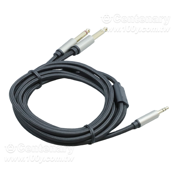 3.5轉雙6.5音訊線 2M - 164738 產品圖片