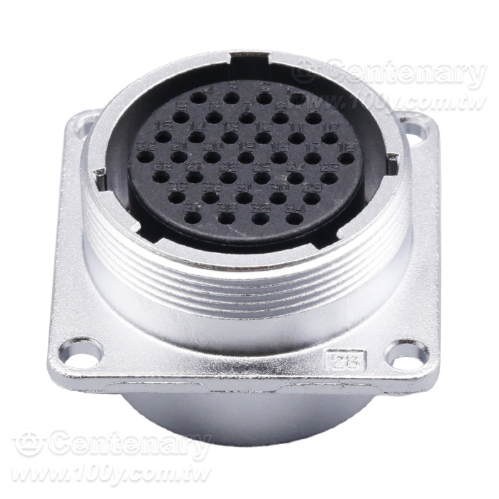 37P母插座 3A/250V - 164137 產品圖片