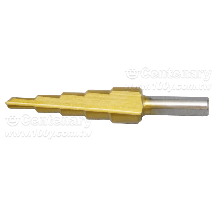 鍍鈦直槽階梯鑽頭 4mm~12mm - 164847 產品圖片