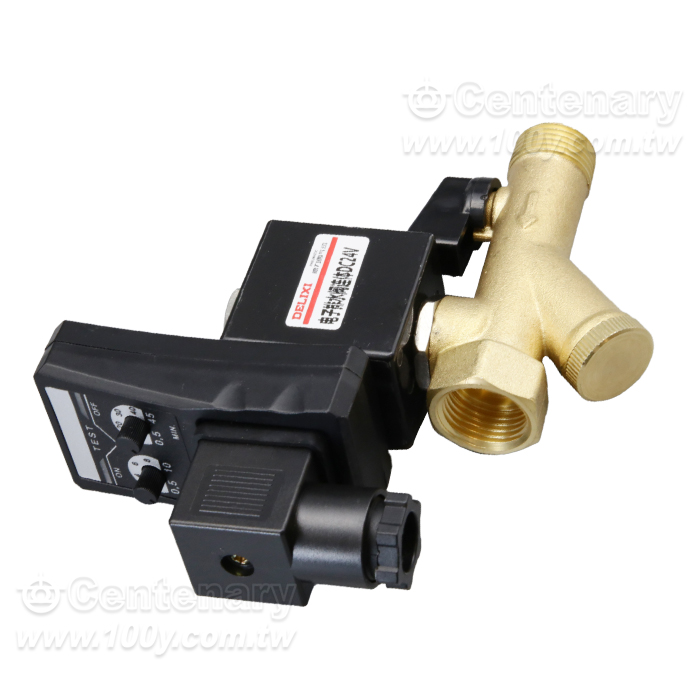 空壓機電磁閥氣泵常閉型連體式-24V - 164842 產品圖片