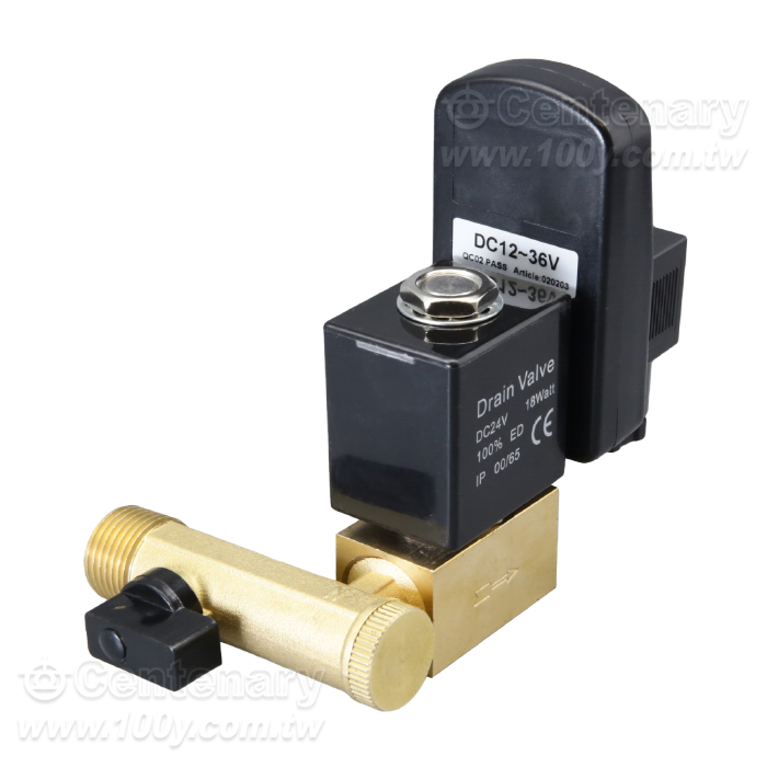 Air Compressor Solenoid Valve - Split Type - 24V - 164843 Product Image