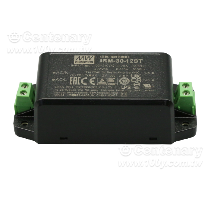 AC/DC電源模組 30W 12V/2.5A - 95324 產品圖片