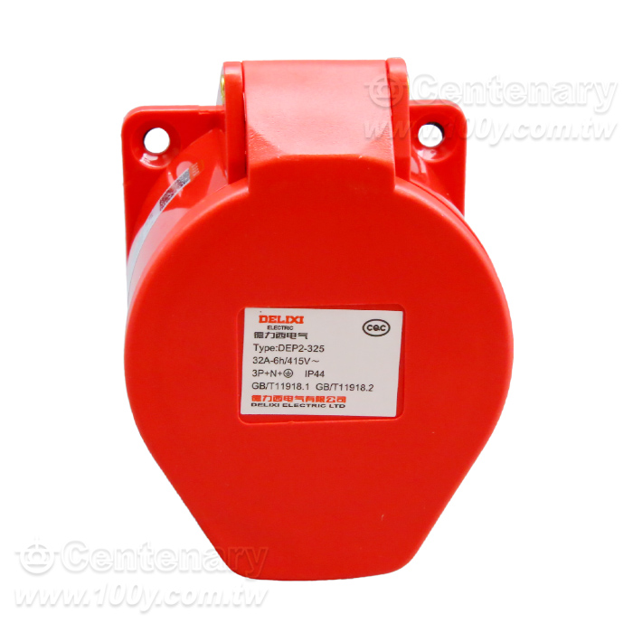 工業插座連接器-5芯32/A415V防水防塵IP44級 暗裝 - 164999 產品圖片