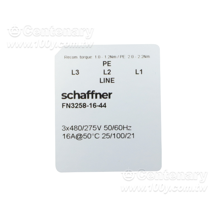 Schaffner_三相EMI濾波器 16A 480V - 153080 產品圖片