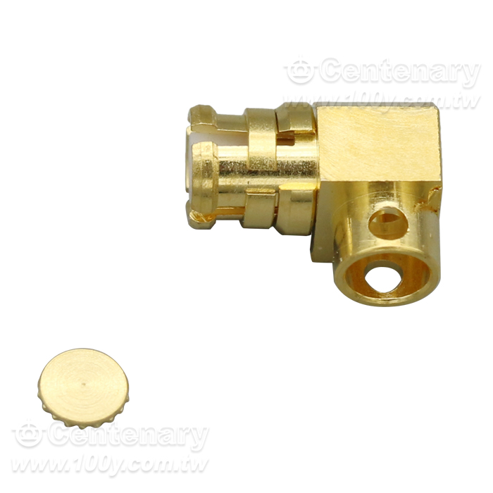 SMP Jack Solder Right Angle For RG405 - 91838 產品圖片