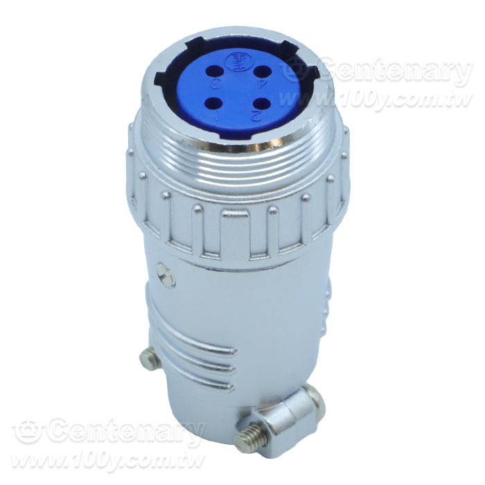 七星航空插头 4P母頭 10A/250V - 164265 產品圖片