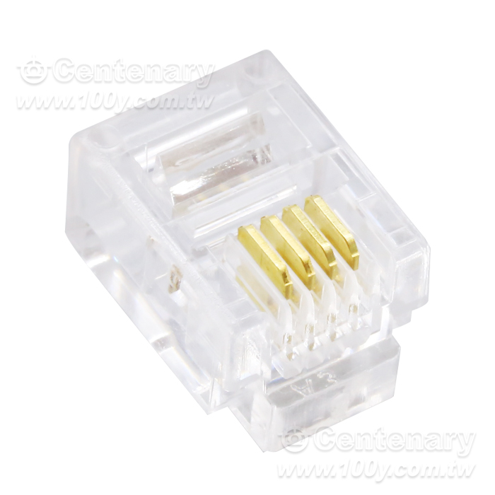 RJ12 電話線插頭 6P4C - 11280 產品圖片