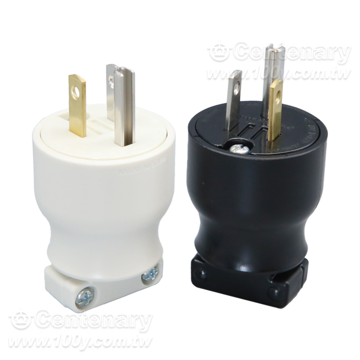 3P插頭15A125V  乳白色 - 165206 產品圖片