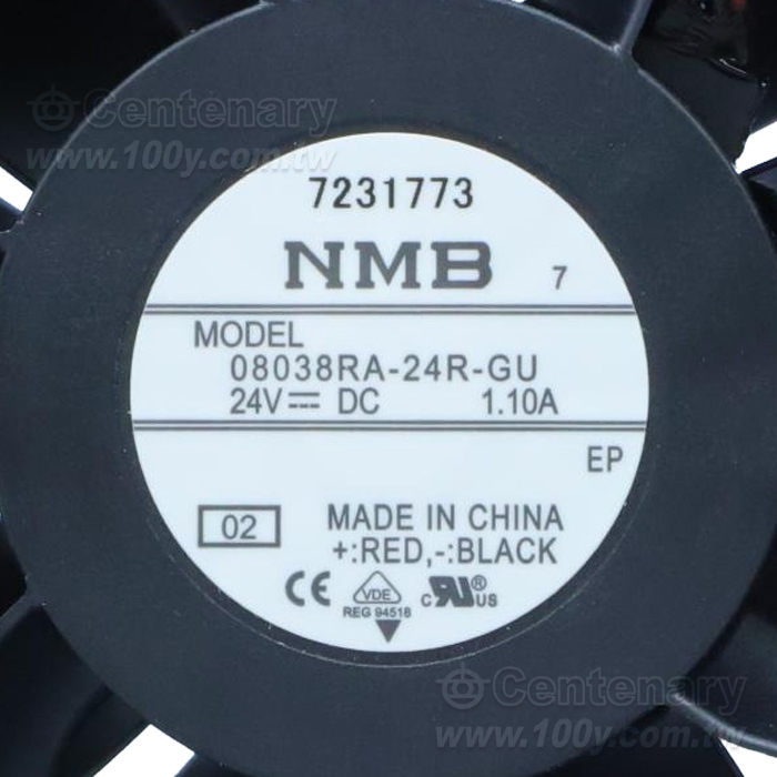 NMB_DC24V 4線 1.1A/80*80*38mm - 161853 產品圖片