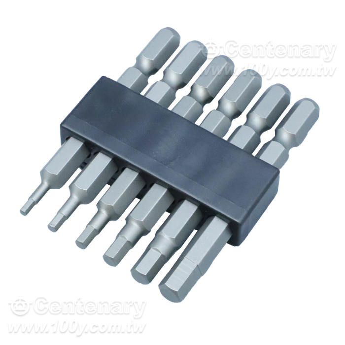 TRUSCO Hex Screwdriver Bit Set - 165209 Product Image