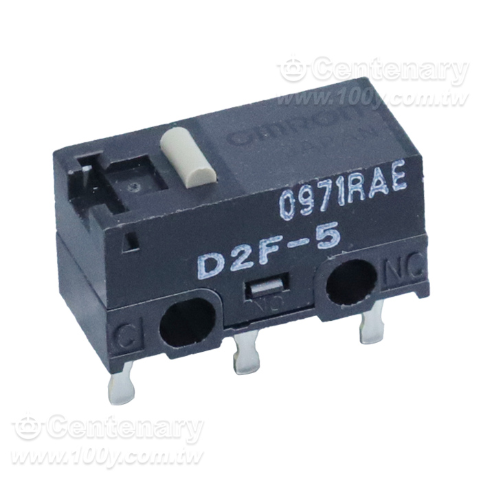小型微動開關 SPDT 1.5N 5A/250V - 165288 產品圖片