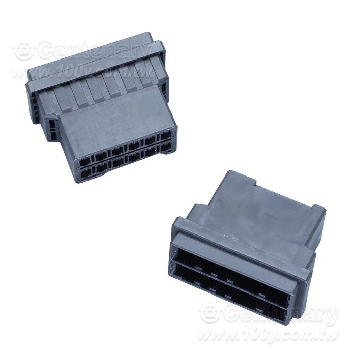 TE CONN HOUSING TAB 12POS DUAL FREE - 80668 Product Image