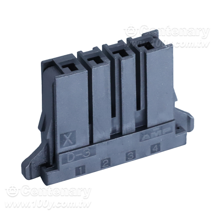 TE DYNAMIC 3200 REC HSG 4P SGL Connector - 81040 Product Image
