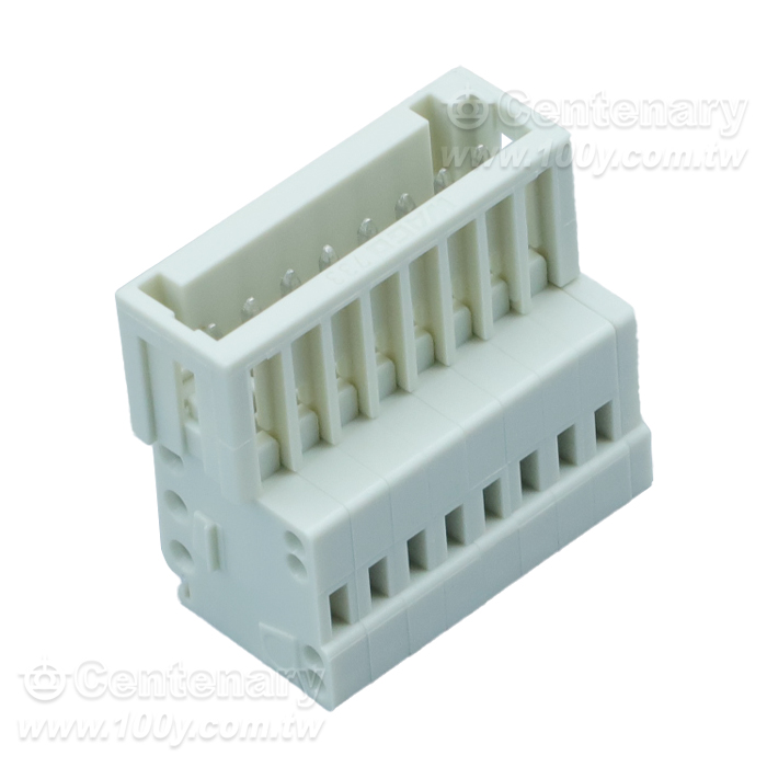 8P 公接頭 P:2.5mm 0.5mm2/150V/4A - 148222 產品圖片