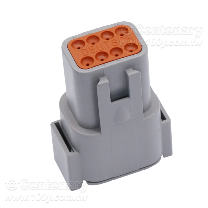 8P公插頭 灰色 P:3.81mm - 165402 產品圖片