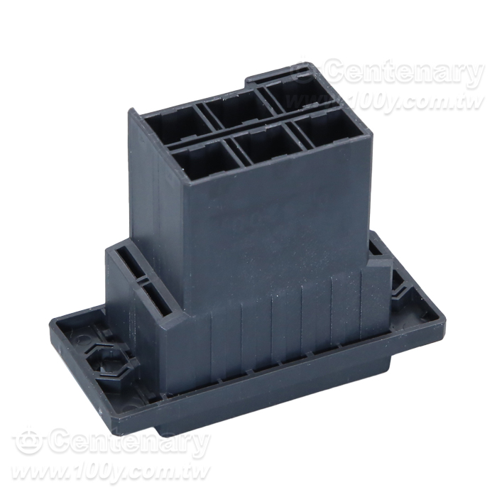 Dynamic D-5200 6P(2*3)公頭 P:10.16mm 帶耳朵孔 - 87289 產品圖片
