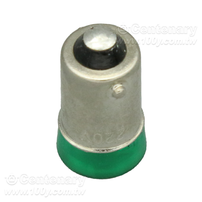 LED燈泡220VAC綠色 (ROHS) - 57318 產品圖片