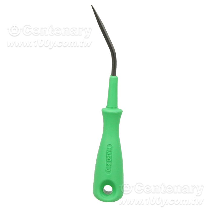 Operating Tool; Blade: 2.5*0.4mm; With a Partially Insulated Shaft; Angled;Short - 91990 Product Image