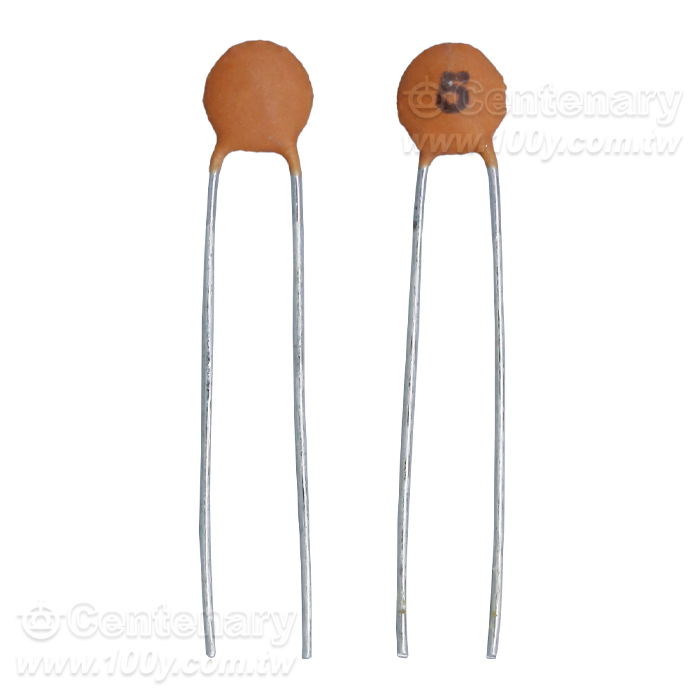 5PF  Radial Ceramic Disc Capacitor - 165482 Product Image