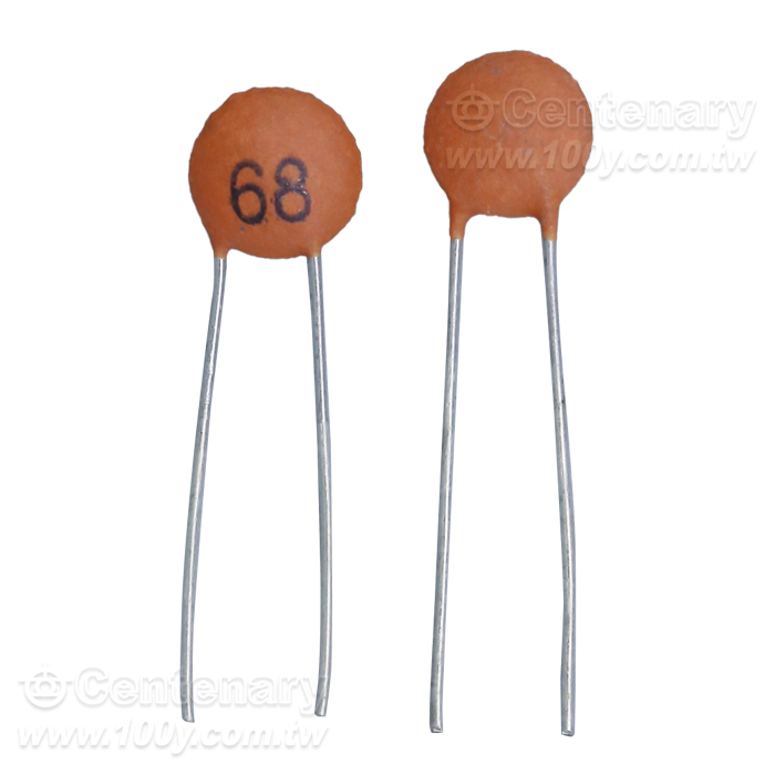 低壓陶瓷電容  68PF/50V - 165486 產品圖片