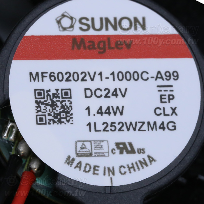 SUNON_DC24V 帶線式風扇 - 165609 產品圖片