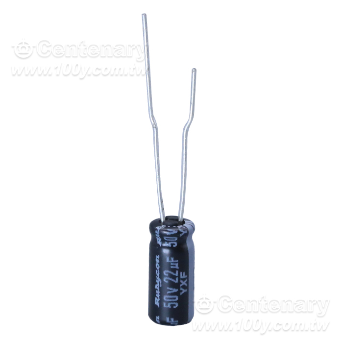 Rubycon_22uF/50V Miniature Aluminum Electrolytic Capacitor - 165549 Product Image