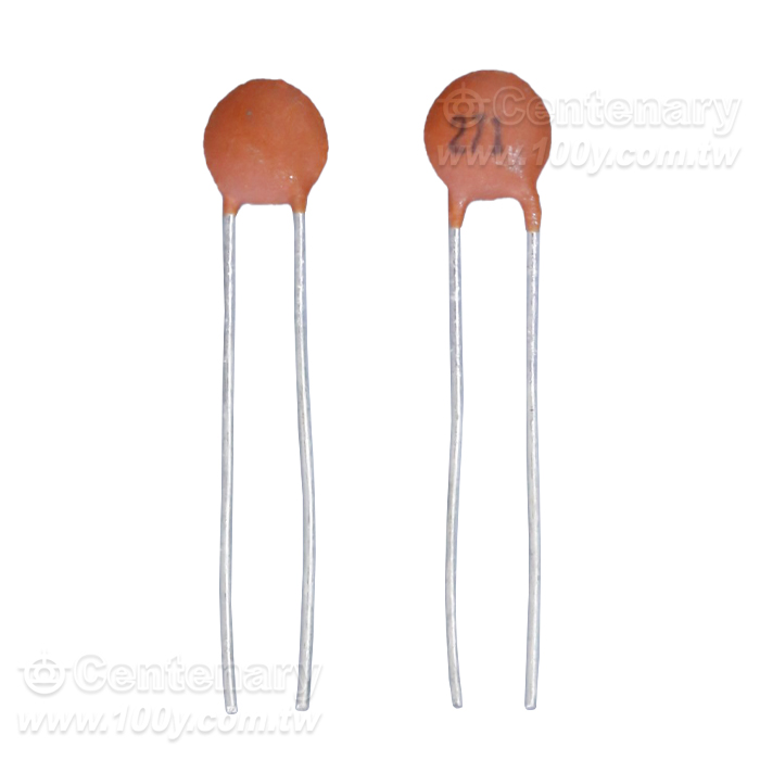 270PF/50V  Radial Ceramic Disc Capacitor - 165602 Product Image