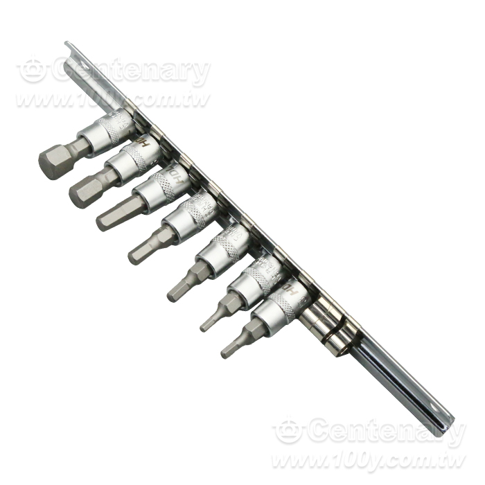 Two-Point Convex Hexagonal Sleeve Set 6 Pieces - 96875 Product Image