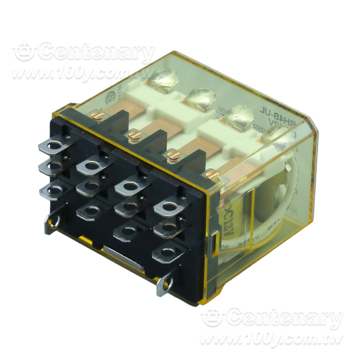 4PDT 功率繼電器 10A DC12V(帶燈) - 154623 產品圖片