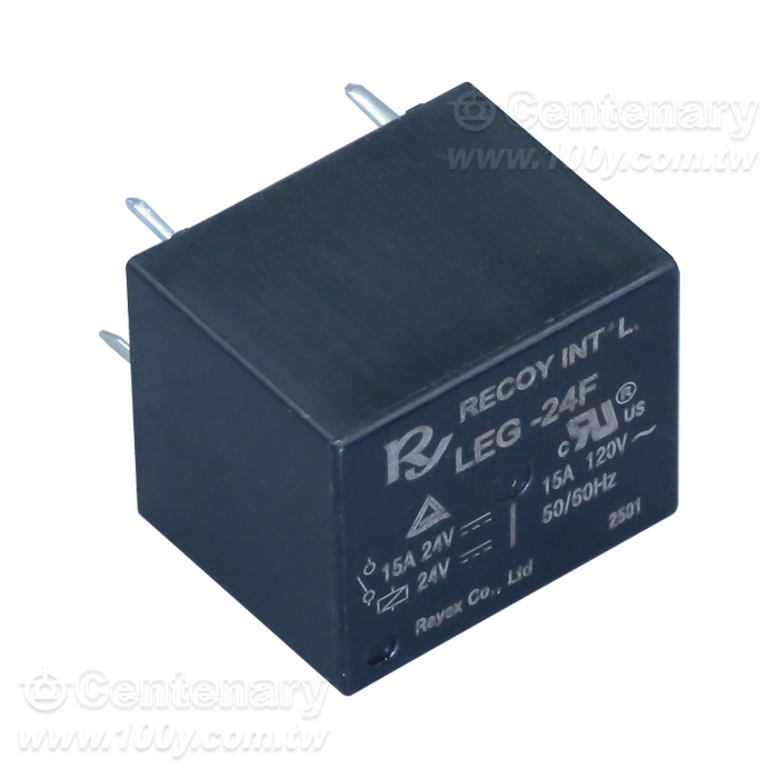 繼電器 Coil:24Vdc/15A【無鉛】 - 163689 產品圖片