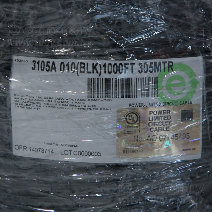 一對屏蔽雙絞RS485總線 抗油防紫外線抗拉伸 - 54487 產品圖片