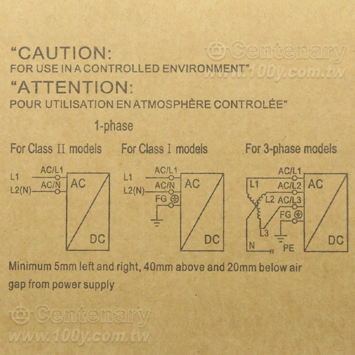 480W Three Phase Industrial DIN Rail With PFC Function - 97101 Product Image