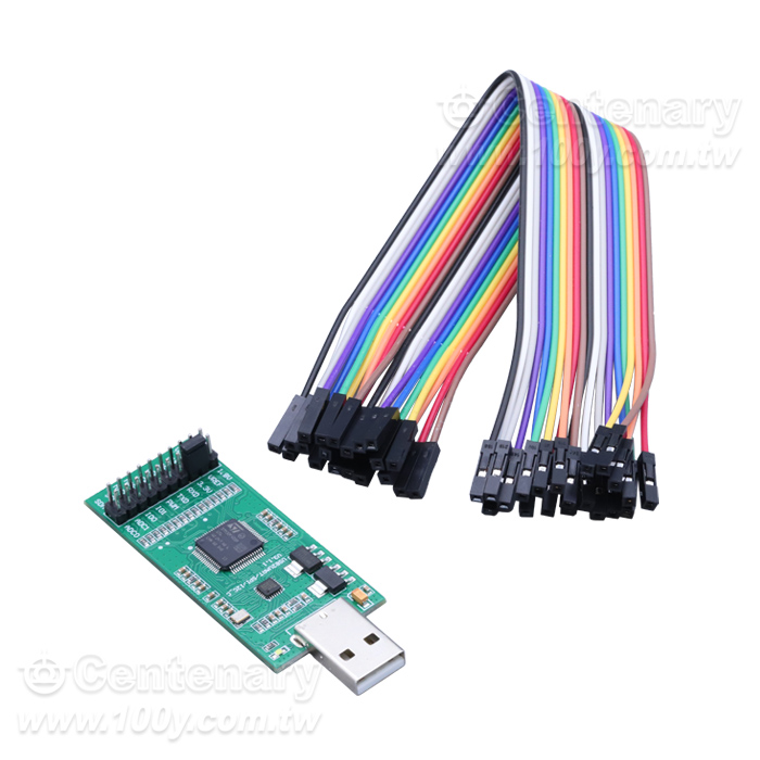 USB轉SPI  IIC I2C 1.8-5V 快速版 - 165952 產品圖片