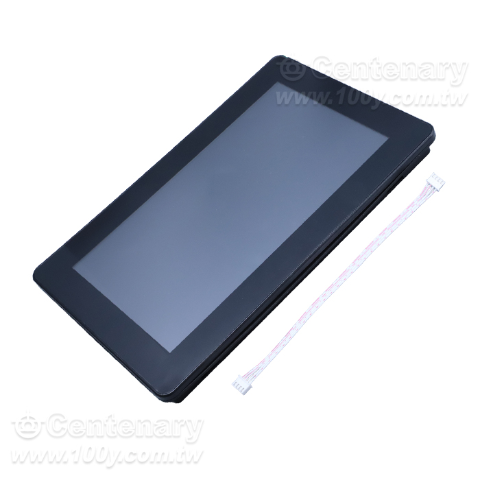 觸摸10.1寸 TFT LCD  (RTC IO 232/TTL 串口顯示幕) - 165955 產品圖片