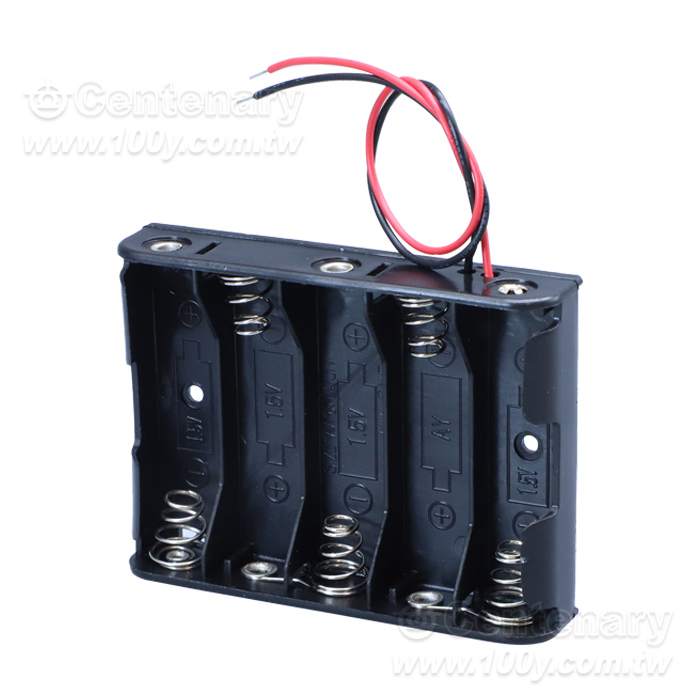 3號5節電池盒無蓋無開關 - 166086 產品圖片