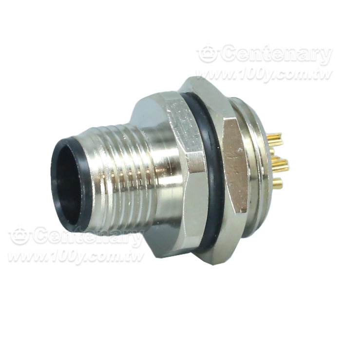 Solder 5P Male Socket_M16 Sensor Waterproof Connector - 166095 Product Image