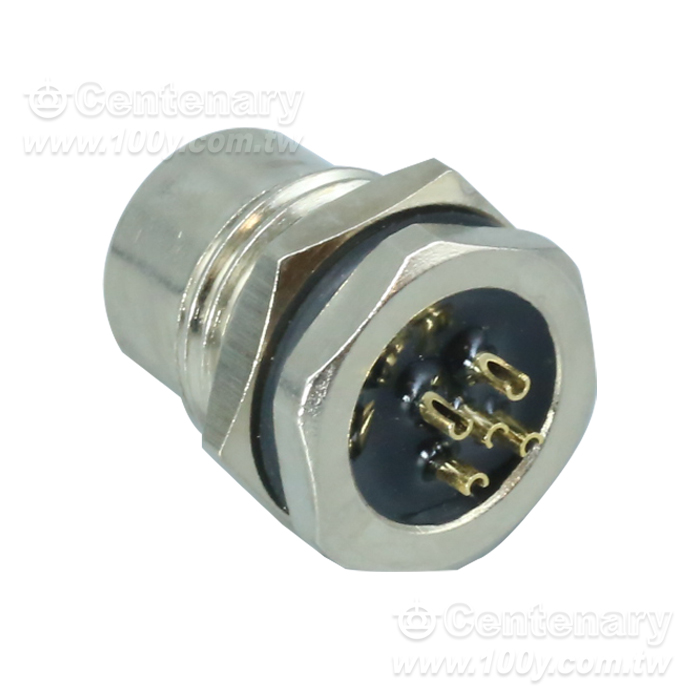M12 Female Socket_M12 Sensor Waterproof Connector - 166098 Product Image