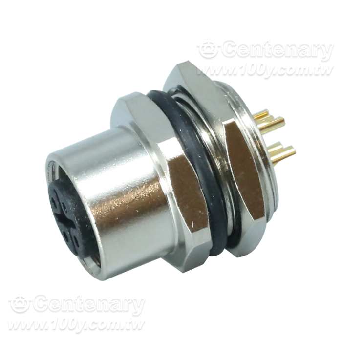 M12 Female Socket_M12 Sensor Waterproof Connector - 166099 Product Image