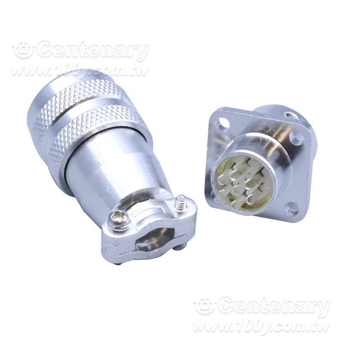 Push-pull Aluminium Industial Circular Connector - 55109 Product Image