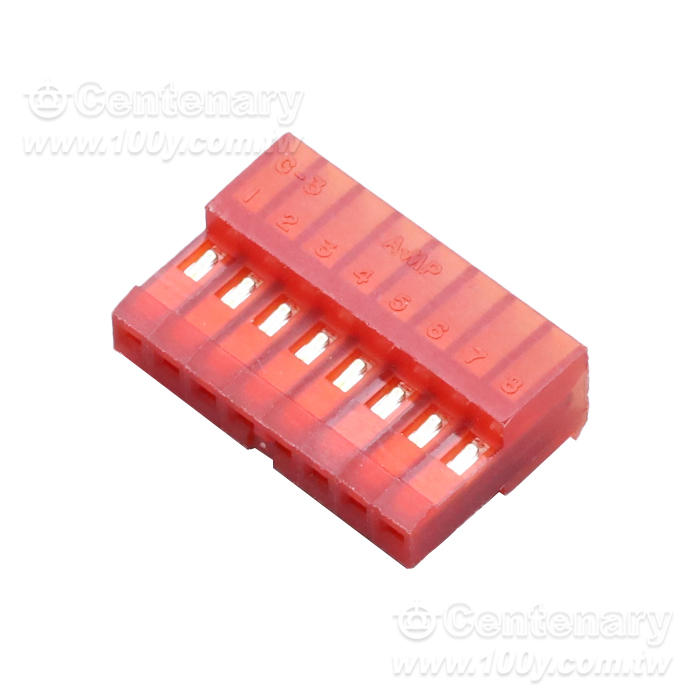 TE_MTA-100 Female Plug 8P 2.54 mm - 92835 Product Image