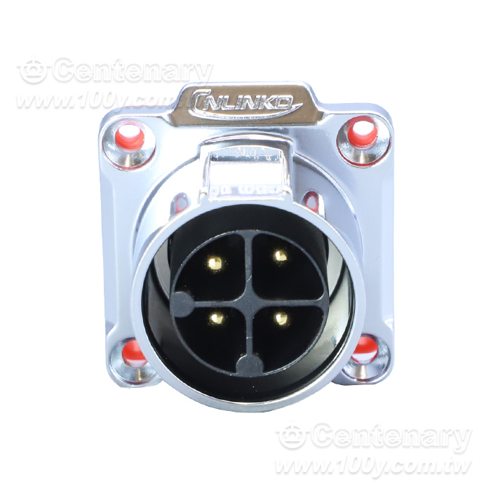 Cnlinko  LP24 type 4cores/Multi core power supply Industrial waterproof connectors - 161193 Product Image