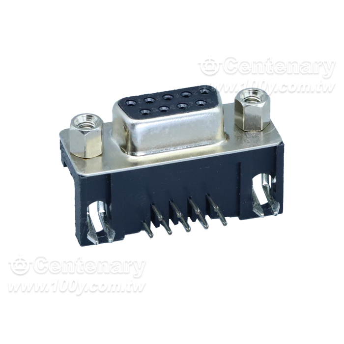 D-Sub 90° , PC Mount Connctor (9Pins ) - 3363 Product Image