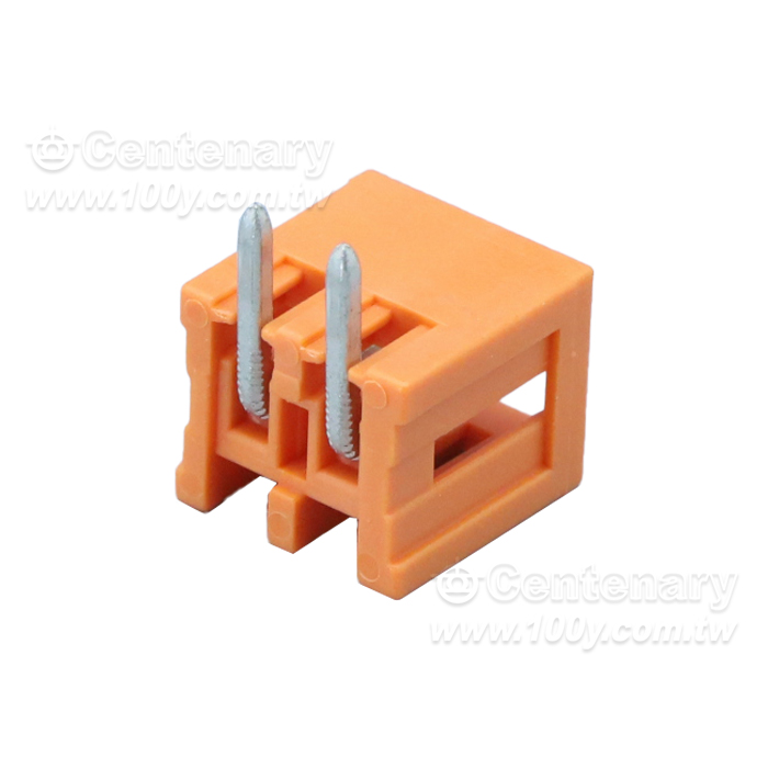 2P針型插座  彎角90°  P:3.81MM - 154054 產品圖片